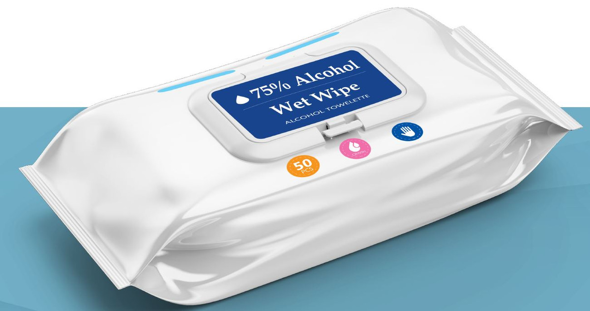 Wipes Surface Disinfectant Pharmacare UN3175  70% Alcohol (50/PK 40PK/CS) by Northfield  ID DW-1280